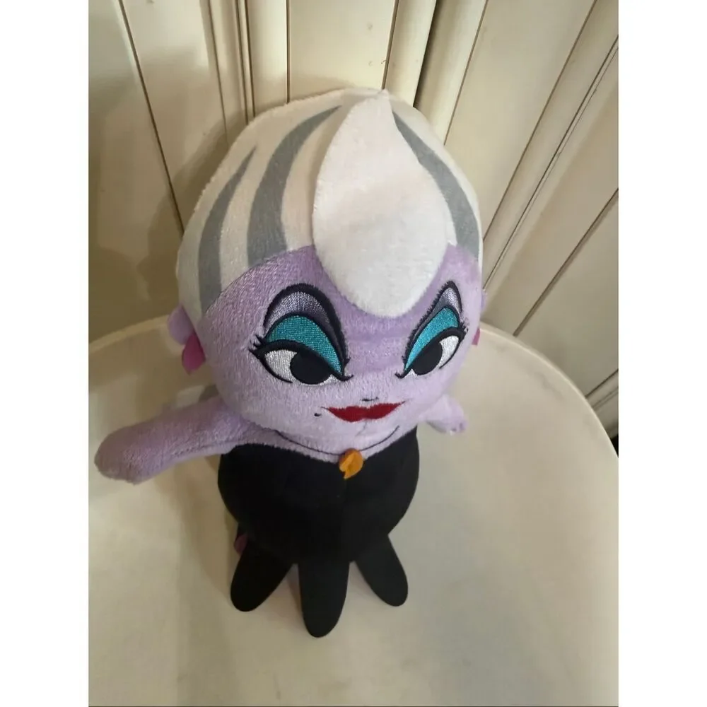 Disney Villains Ursula Plush Doll Stuffed Collectible Toy Purple Black NWOT